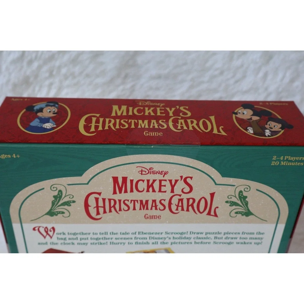 2022 Disney Mickey's Christmas Carol Game, Funko Games, Ages 4+, NEW-SEALED